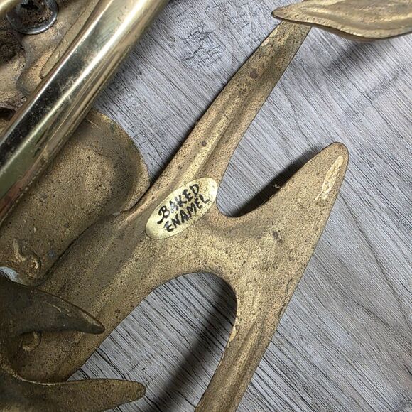 Vintage wall mural "Swans." American sculptor, Bidjan - Picture 10 of 11